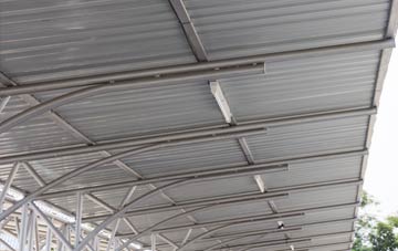 installing Tan Y Groes metal roofing